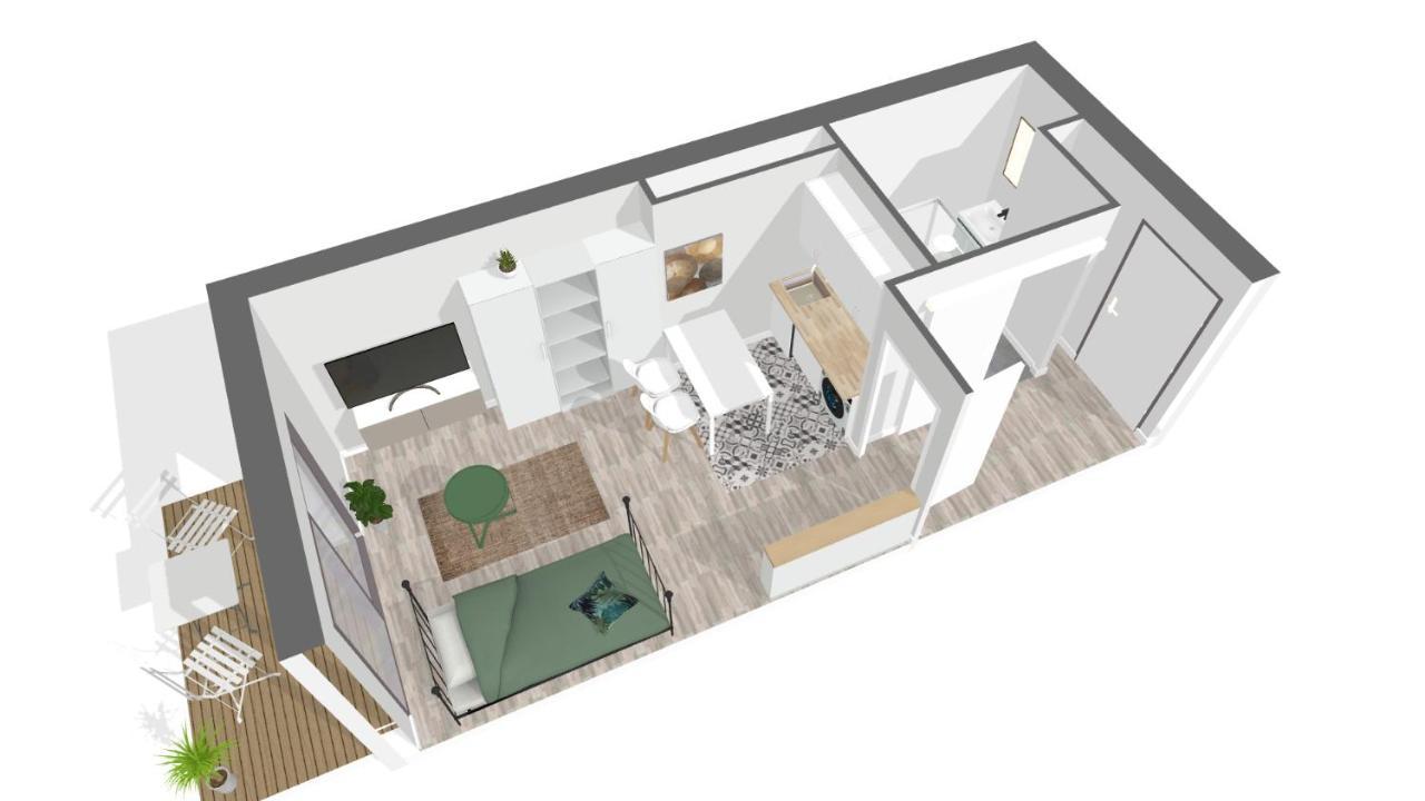 La Casita - Studio Confort Avec Terrasse Et Parking Prive- La Grande Motte, Montpellier 外观 照片