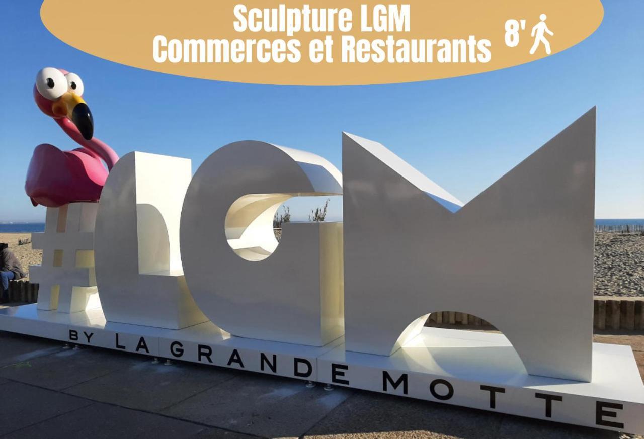 La Casita - Studio Confort Avec Terrasse Et Parking Prive- La Grande Motte, Montpellier 外观 照片